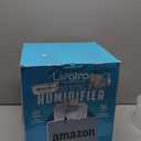 Stainless Steel Humidifier, 3L Warm Mist Humidifier, Easy Clean with Warm Steam Humidifier, Healthy Air Mist Humidifiers for Bedroom Living Room, with Sleep Mode and Auto-off Setting