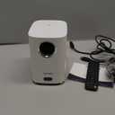 Projector with WiFi and Bluetooth, Native 1080P 15,000 Lumens 4K Supported, Agreago Outdoor Movie Projector for Home Theater UP to 300", for iOS/Android/TV Stick/HDMI/USB (Black)