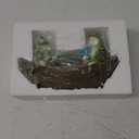 Solar Frogs Boating Statue Garden Decor: Outdoor Sculpture Lights Decorations Art Ornament Yard Lawn Backyard - Ideal Gifts for Women Mom Grandma