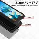 for Moto G Power 5G 2024 Case for Men Women Turtle Starfish Mixed Dual Layer Heavy Duty Shockproof Rugged Protective Phone Case for Motorola G Power 5G 2024