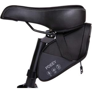 Bike Saddle Bag, Bicycle Under Seat Pouch, Cycling Wedge Pack for Mountain Road, Cycling Accessories Storage Velcro Pack Waterproof Durable Pouch for Mountain, Beach or Road Bikes