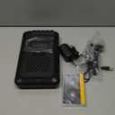 Deluxe Products Portable Cassette Player Tape Recorder. Record to Cassettes via Mic or Aux in. Built-in Speaker to Listen to Cassettes. Includes External Mic, Aux in Cable and AC Adapter