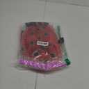 Geyoga Ladybug Costume Women Set Lady Bug Costumes for Women Adult Cosplay Accessories (X-Large)