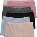 Hanes Women's Seamless Underwear Pack, Comfort Flex Fit Bikini Boyshort or Thong Panties, 6-Pack Size M