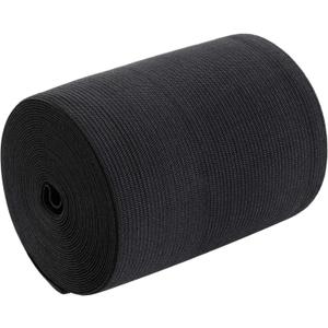 EBOOT 1 Pcs Elastic Spool (4 Inch X 5 Yard,Black)