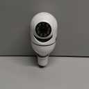 WESECUU Light Bulb Security Camera -5G& 2.4GHz WiFi 2K Security Cameras Wireless Outdoor Motion Detection and Alarm,Two-Way Talk,Color Night Vision,Human Detection, Bulb Camera Compatible with Alexa (2K/1-Pack, White)