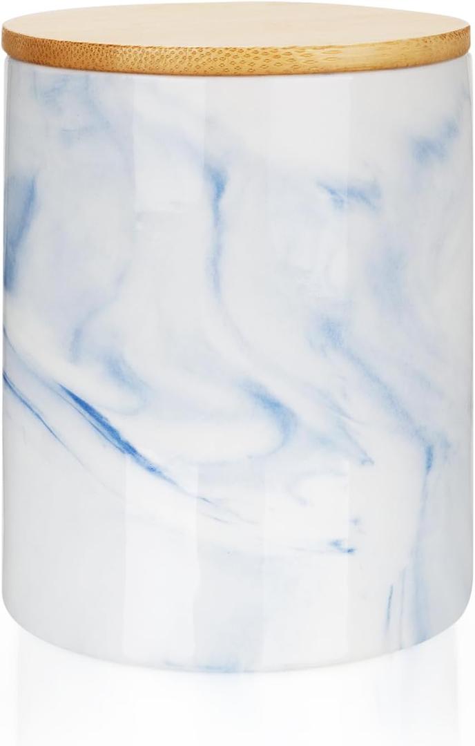 SOITIS Ceramic Small Urn for Human Ashes Keepsake, 4.13 Inch Memorial Urn for Ashes, Mini Urn for Human Ahses, Funeral Blue Keepsake Sharing Keepsake Urns for Human Ashes