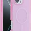 OtterBox iPhone 16 Pro Max Symmetry Series Soft Touch for MagSafe - Crystal Blush Pink