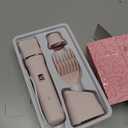 Bikini Trimmer for Women - Painless Electric Razors for Silk Skin,Cordless Body Shaver for Trip,Replaceable Lady Facial Razor, IPX7 Waterproof&Easy Cleaning, Ceramic Blade, Gifts for Her