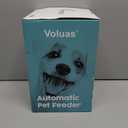 VOLUAS Automatic Cat Feeders - Timed Pet Feeder for Cats and Dogs with Dry Food Dispenser, Desiccant Bag, Programmable Portion Control, 4 Daily Meals, 10s Voice Recorder