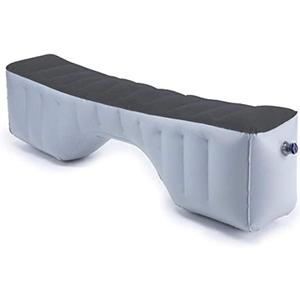 Auto Inflatable Car Travel Mattress Back Seat Gap Pad Air Bed Cushion Camping Air Couch (Light Grey)