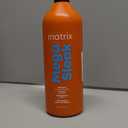 Matrix Mega Sleek Shampoo - Smoothing and Detangling, For Dry, Damaged & Frizzy Hair, Salon Professional Shampoo, With Shea Butter, Vegan