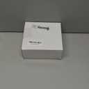 Hoolerry 3 Pcs Clear Hard Zipper Case Makeup Bag Plastic Zipper Pouch Christmas Storage Case Portable Travel Organizer Bin for Cosmetics, Building Blocks, Puzzles(White,Xs)