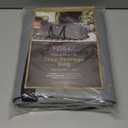 PEULEX 9 Foot Christmas Tree Storage Bag  Extra Large Christmas Tree Storage Container for Artificial Trees up to 9ft, Heavy-Duty 600D Oxford Fabric, Reinforced Handles, Durable Zippers, Gray