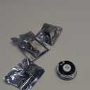 3PCS Mini MP3 Player Audio Module with 5PCS Metal Shell Round Internal Magnet Speaker 2W 8Ohm MP3 Voice Decode Board TF Card U Disk IO/Serial Port/AD Board DFPlayer Audio Music Module for Arduino
