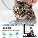 Calming Collar for Cats 6 Pack Cat Calming Pheromones Collar Stress and Anxiety Relief for 30 Days Pheromone Collars Adjustable Calm Care Products Anti Aggression Stop Meowing Relaxer for Cats in Heat