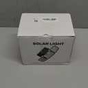 2500LM Solar Lights Outdoor with Motion Sensor,3 Head 270 Wide Angle Street Area Lights, IP65 Waterproof Security Lighting with 3 Modes(Non-Remote,2 Pcs)