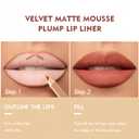 12 PCS Lip Liner Makeup Set, High Pigmented Matte Finish Series Lip Liners Pen Kit for Women, Waterproof & Smudge-Proof Lip Makeup Pencil Set