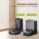 Pure Realm12 Pack Replacement Dust bags Compatible With Eufy Clean X8 Pro X10 Pro Omni Robot Vacuum Self-Empty StationLarge Capacity Disposable Replacement dust Bag Accessory