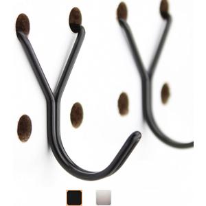 Steel Pegboard Hooks 50-Pack 1in J-Hook, Black - Will Not Fall Out - Fits Any Peg Board - Multipurpose - Organize Necklaces, Jewelry, Retail Items, Keys, Craft or Supplies