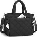 Lunch Bag Lunch Box for Women Adults, Large Capacity Insulated Quilted Puffer Lightweight Leakproof Lunch Tote Bag for women, Reusable Lunch Boxes Cooler Bag for Work Picnic Travel