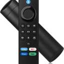 Replacement Voice Remote Compatible with Fires Series Smart TV Cube(1st/2nd/3rd Gen), TV Stick(4K/4K Max/Lite), Smart TVs (3rd Gen) for FireStick(2nd/3rd/Lite/HD)