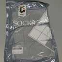 Men's Ultra-Light Thermal Socks - Thin Warm Heat Socks with Self Heat Yarn, Great Gift (9-11, White1)(M)