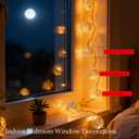 2 x USB & Battery Operated Fairy Moroccan String Lights for Home Bedroom Decor, 9.8ft 20 LED Decorative Metal Gold Globe Lanterns 8 Modes Diwali Decoration for Christmas Birthday Boho Party (Warm White)