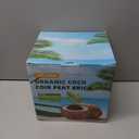 Coco Coir Bricks 6 Pack Premium 100% Organic Peat Moss, Fiber Coconut Husk for Planting, Gardening, Potting Soil Substrate