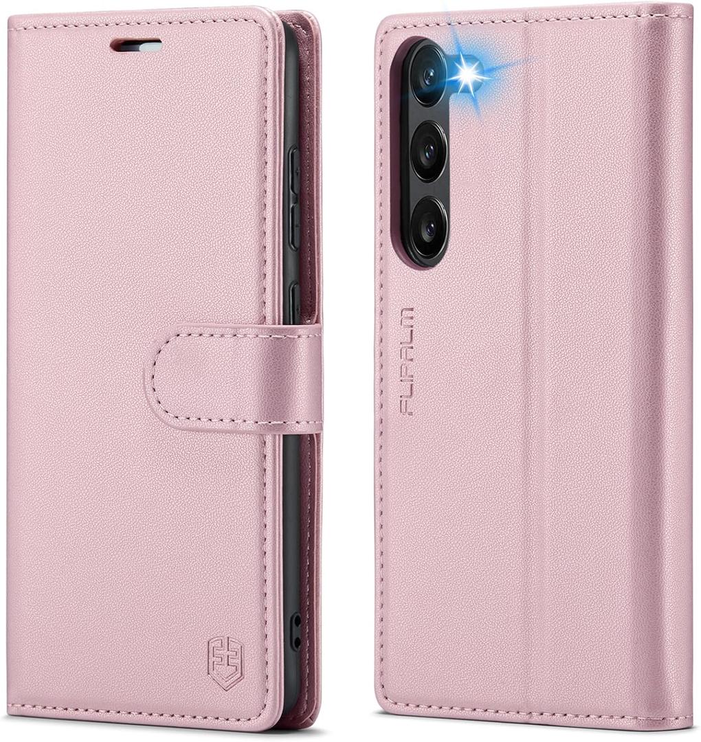 Wallet Case for Samsung Galaxy S23 Plus/S23+, RFID Blocking Credit Card Holder, PU Leather Folio Flip Kickstand Protective Shockproof Cover for Samsung S23 Plus