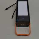 Portable Power Bank Station 99Wh Outdoor Generator LCD Display Backup Phone Battery Pack Portable PD Fast Charger for Laptop Cellphone Travel Camping Home Use with Full Flashlight