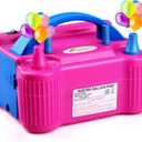 Balloon Pump Electric Air Pump Electric High Power Two Nozzle Air Blower Balloon Inflator Pump Fast Inflatable Air Compressor Inflatable