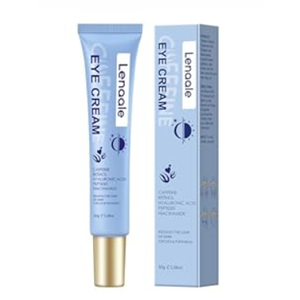 Caffeine Eye Cream, Under Eye Cream for Dark Circles and Puffiness, 5 in 1 with Retinol Niacinamide Hyaluronic Acid& Peptides - Eye Cream Anti Aging for Reduce Wrinkles, Puffiness and Bags Under Eyes 