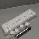 Adjustable Mobile CPU Stand, Ventilated Computer Tower Stand with 4 Caster Wheels Fits Most PC Tower, Under Desk CPU Holder PC Floor Cart Computer Riser for Students and Gamers (White)