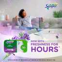 Swiffer Sweep + Mop, Wet Pads Refill, Floor Cleaner for Dirt, Dust, Hair, Cleaning Cloths for Mopping Home, Bathroom, Kitchen, All Purpose Multi-Surface Floor Wipes, Lavender, 12ct