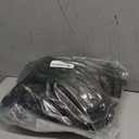 Flexi Hose Lightweight Expandable Garden Hose, 75FT -Retractable Garden Hose, Water Hose - No-Kink Flexibility, 3/4 Inch Solid Brass Fittings and Double Latex Core (Black)