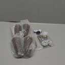 Airy Abode Premium Walnut Wood Furniture Legs (Full Install Kit) - Pick Your Size and Color (4 Inches, Brown)