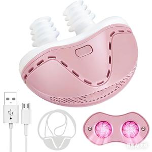 Anti Snoring Devices, Double Vortex Anti Snoring Device, Snoring Solution, Adjustable Wind Speed, Suitable for All Nose Shapes, Stop Snoring Suitable for Men and Women, Blue-GHSHB