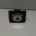 Elektroplate C210AU1 Auburn University Tigers Black with Chrome AU Emblem NCAA College Sports Metal Trailer Hitch Cover Fits 2" Auto Car Truck Receiver