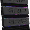 Grip Money Bands (Pack of 3) - BLACK - Premium Silicone Band for Cash & Cards - Slim & Durable Design