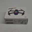 Drone with Camera, Dual 720HD, Drone for Kids with Cool Lights, Cestures Control, Vertical Shooting, Waypoint Flight, Gravity Control, 3D Flip, 3-Speeds, Drones for Adults, Beginners, Kids