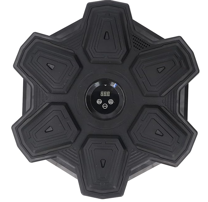 Keenso Music Boxing Machine, Intelligent Electronic Punch Equipment with Adjustable Boxing Gloves for Home Gym