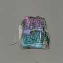 Light Switch Cover Pink Blue Glitter Wall Plates 1-Gang Single Toggle 4.5 X 2.76 Inch 1 Pack