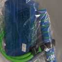 Flybar My First Foam Pogo Jumper for Kids Fun and Safe Pogo Stick for Toddlers, Durable Foam and Bungee Jumper for Ages 3 and up, Supports up to 250lbs (Blue)