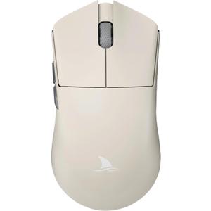 Darmoshark M3 Wireless Gaming Mouse,Tri-Mode 2.4G/USB-C/Bluetooth Mouse Up to 26000DPI,PAW3395 optical sensor Lightweight 58g,5 programmable button 500MAh Battery Life,Computer Mouse for Laptop,PC,Mac (Pink)