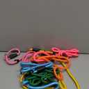 6-Piece Premium No-Pull Dog Slip Leads 4.6ft Adjustable, Pastel Hues (Yellow/Pink/Green/Lt Pink/Blue/Orange) - Easy On/Off, No Collar Needed, Vibrant for Small/Medium Dogs (Walking/Training)