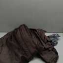 Gazebo Universal Replacement Mosquito Netting – Hugline 10' x 12' Outdoor Mesh Netting Screen 4-Panel Sidewall Curtain with Zipper (Brown)