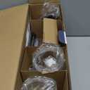 Ganiza Blender for Smoothies, 14Pcs Personal Blender for Shake and Smoothies for Kitchen with 3 Portable Cups (1x24oz & 2X17oz), Single Serve Smoothie Maker, Nutritious Recipe (Black Silver)