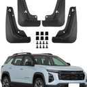 Mud Flaps for 2025 2026 Chevrolet Equinox (Won't Fit EV)Wheel & Tire Splash Guards, Mudflaps for Car, All Weather Tire Protector Splash Guards Mudflaps for Chevrolet Equinox Exterior Accessories