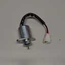 FridayParts 12V Fuel Shutoff Solenoid 17454-60010 17594-60014 Compatible for Kubota 05 Series BX2200 D905 D1005 D1105 V1205 V1305 V1505 V1505T Replacement